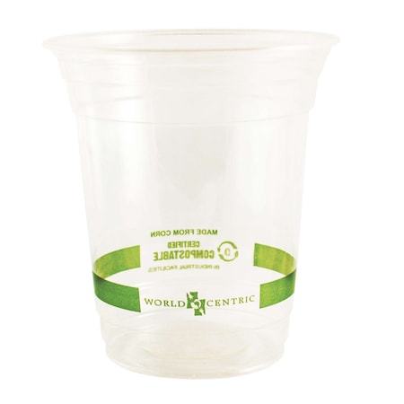 World Centric World Centric Clear Compostable Corn Starch Cups, PK1000 CP-CS-16